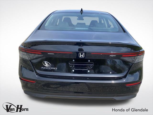 new 2025 Honda Accord car, priced at $28,345
