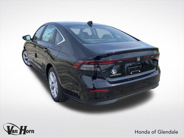 new 2025 Honda Accord car, priced at $28,345