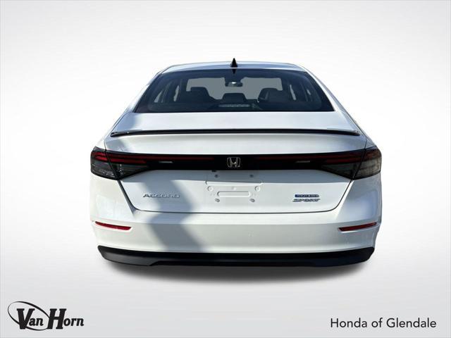 new 2025 Honda Accord Hybrid car, priced at $34,505