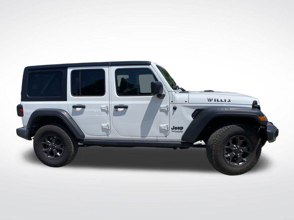 used 2021 Jeep Wrangler Unlimited car, priced at $27,991