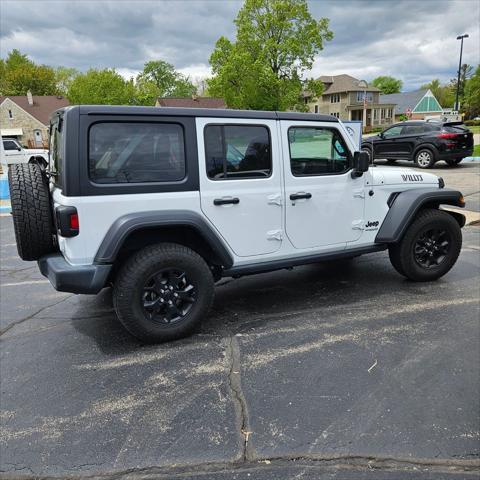 used 2021 Jeep Wrangler Unlimited car, priced at $32,999