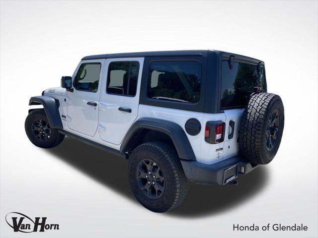 used 2021 Jeep Wrangler Unlimited car, priced at $29,201