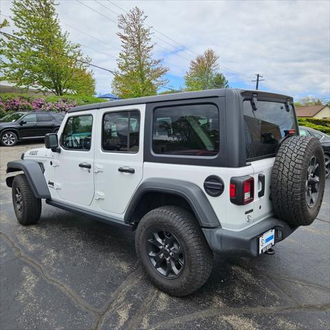used 2021 Jeep Wrangler Unlimited car, priced at $32,999