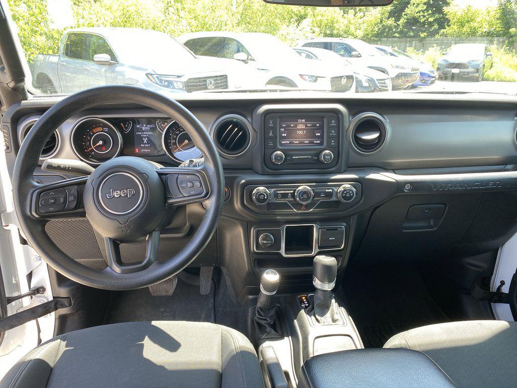 used 2021 Jeep Wrangler Unlimited car, priced at $27,819