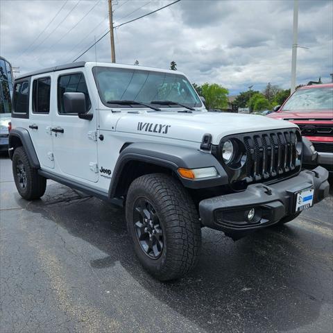 used 2021 Jeep Wrangler Unlimited car, priced at $32,999