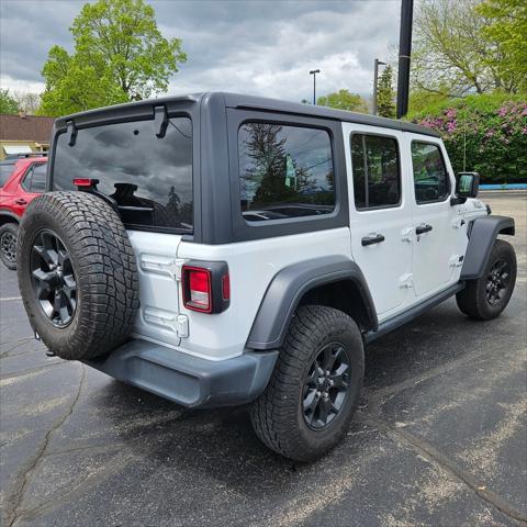 used 2021 Jeep Wrangler Unlimited car, priced at $32,999