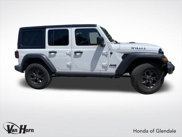 used 2021 Jeep Wrangler Unlimited car, priced at $29,201