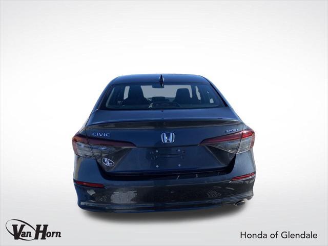 new 2025 Honda Civic car, priced at $26,400