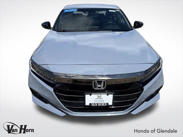 used 2022 Honda Accord car, priced at $27,303
