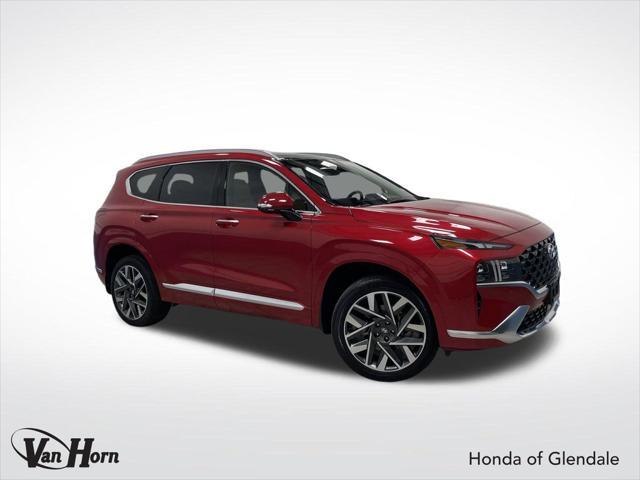 used 2022 Hyundai Santa Fe car, priced at $29,057