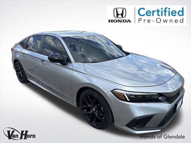 used 2023 Honda Civic car, priced at $25,694