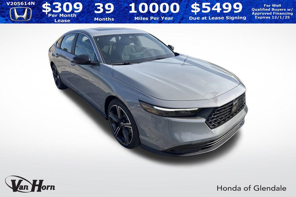 new 2025 Honda Accord Hybrid car, priced at $33,755