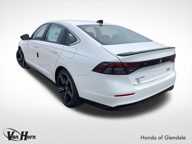 new 2025 Honda Accord Hybrid car, priced at $34,505