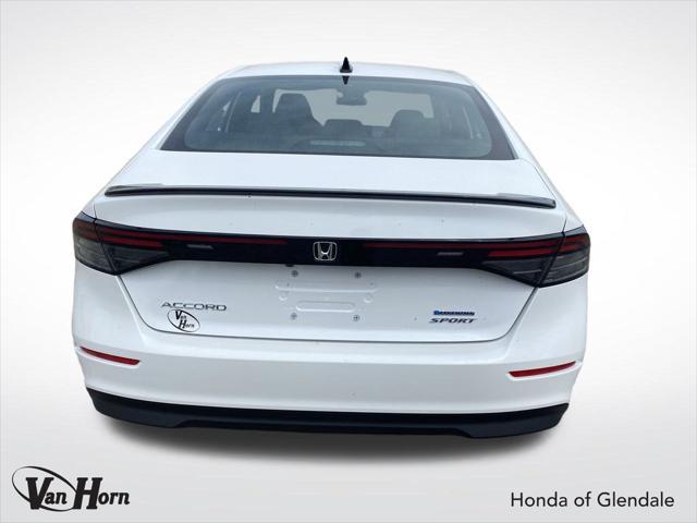 new 2025 Honda Accord Hybrid car, priced at $34,505