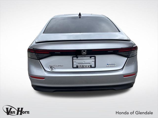 used 2023 Honda Accord Hybrid car, priced at $27,493