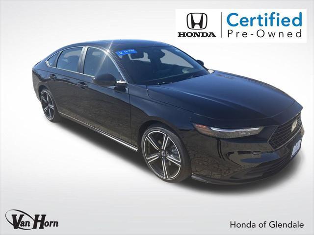 used 2023 Honda Accord Hybrid car, priced at $26,724