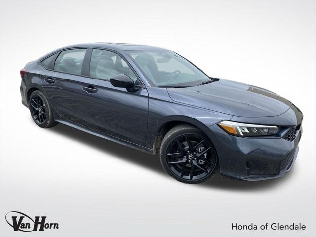 new 2025 Honda Civic Hybrid car, priced at $29,100