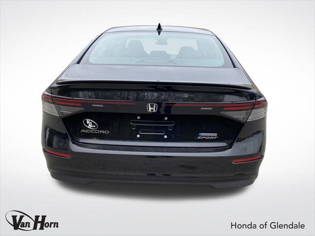 new 2025 Honda Accord Hybrid car, priced at $34,073