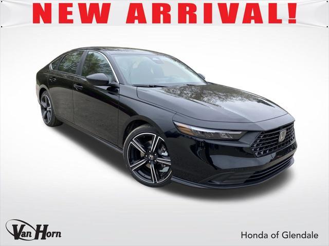 new 2025 Honda Accord Hybrid car, priced at $34,073
