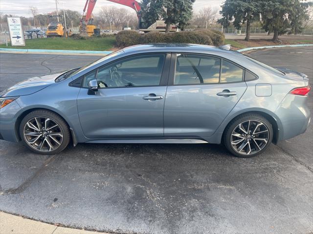 used 2021 Toyota Corolla car, priced at $18,599