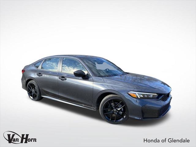 new 2025 Honda Civic Hybrid car, priced at $28,900