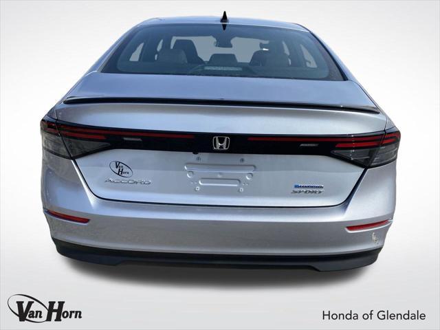 new 2025 Honda Accord Hybrid car, priced at $34,073