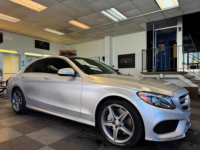 used 2015 Mercedes-Benz C-Class car, priced at $18,998