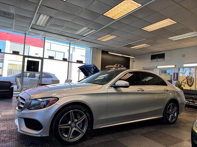 used 2015 Mercedes-Benz C-Class car, priced at $18,998