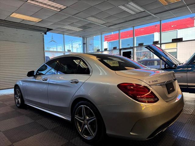 used 2015 Mercedes-Benz C-Class car, priced at $18,998