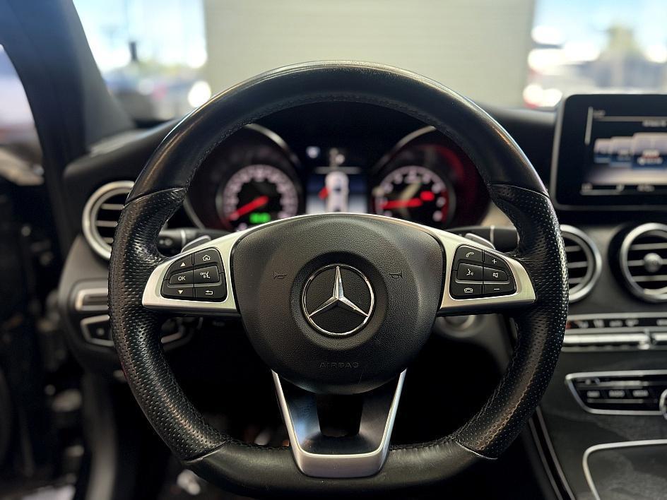 used 2018 Mercedes-Benz C-Class car, priced at $17,498
