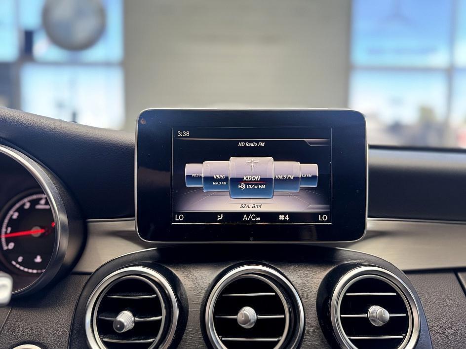 used 2018 Mercedes-Benz C-Class car, priced at $17,498
