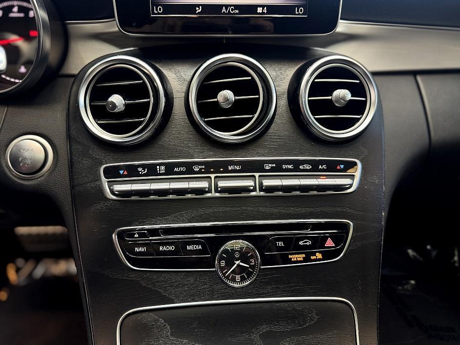 used 2018 Mercedes-Benz C-Class car, priced at $17,498