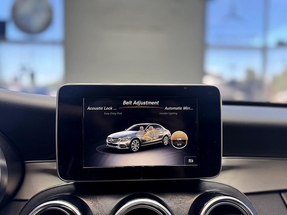 used 2018 Mercedes-Benz C-Class car, priced at $17,498