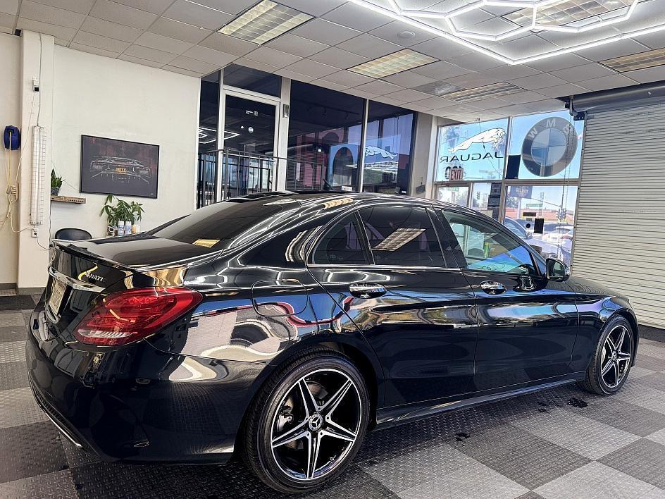 used 2018 Mercedes-Benz C-Class car, priced at $17,498