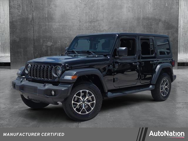 used 2025 Jeep Wrangler car, priced at $38,992