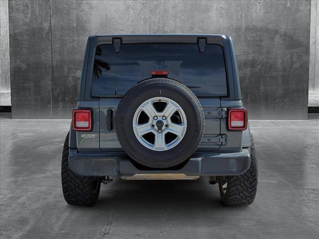 used 2020 Jeep Wrangler Unlimited car, priced at $24,991