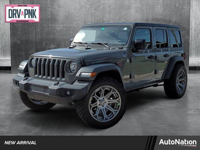 used 2020 Jeep Wrangler Unlimited car, priced at $24,991