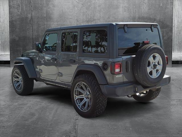 used 2020 Jeep Wrangler Unlimited car, priced at $24,991