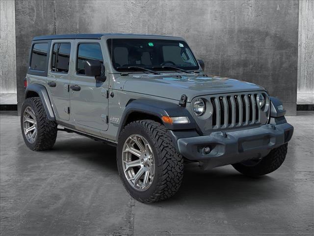 used 2020 Jeep Wrangler Unlimited car, priced at $24,991