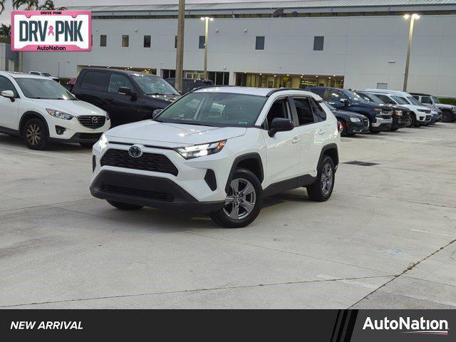 used 2023 Toyota RAV4 Hybrid car, priced at $32,500