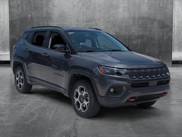 used 2022 Jeep Compass car, priced at $23,491