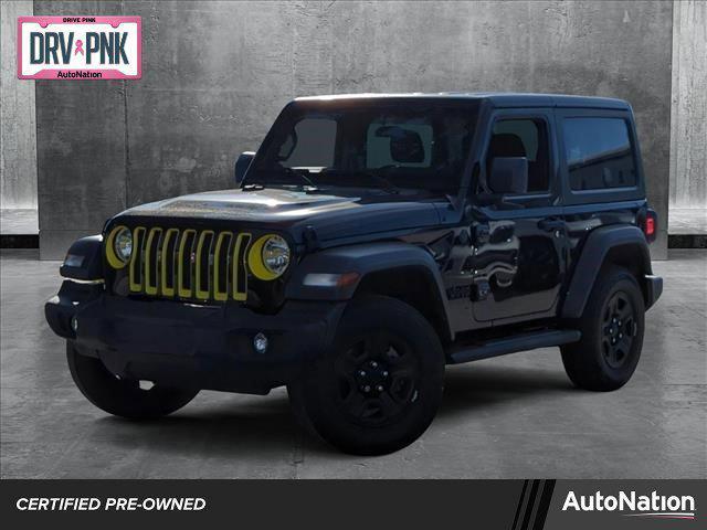 used 2023 Jeep Wrangler car, priced at $29,504