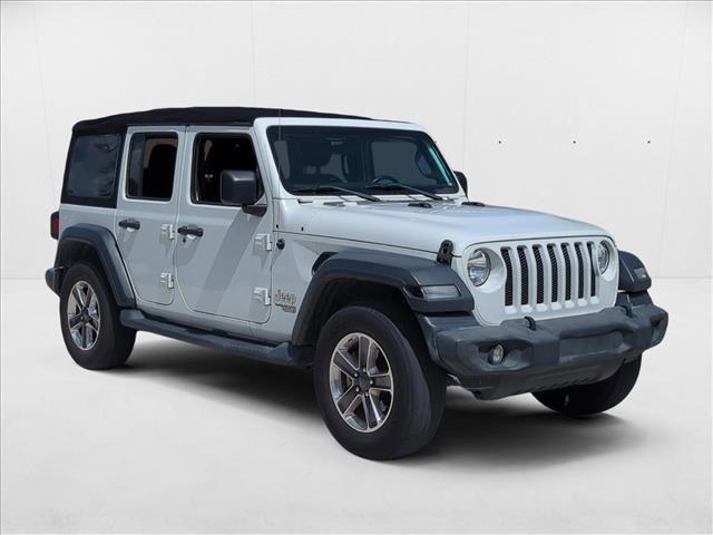 used 2018 Jeep Wrangler Unlimited car, priced at $19,792