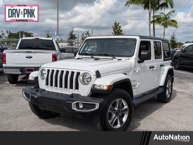 used 2020 Jeep Wrangler Unlimited car, priced at $29,745