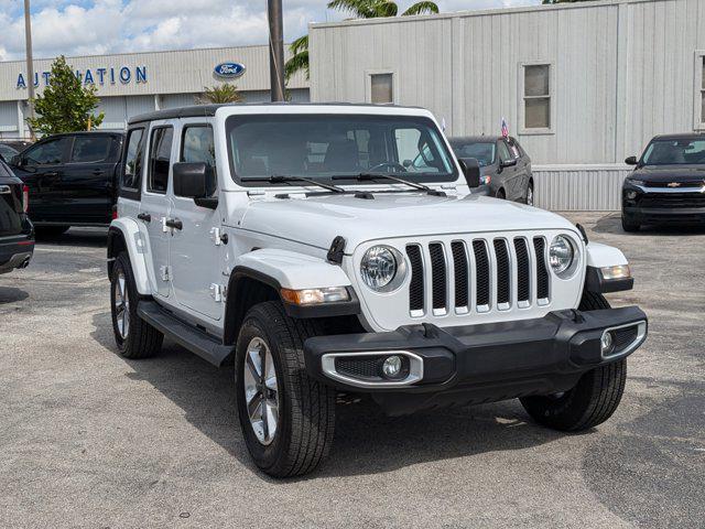 used 2020 Jeep Wrangler Unlimited car, priced at $29,745