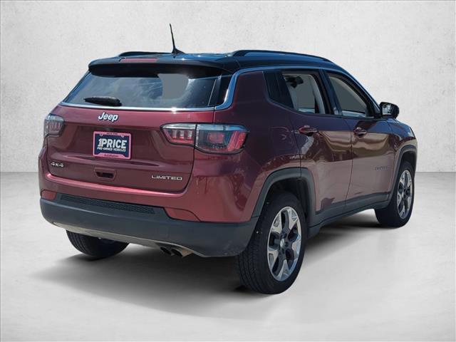 used 2021 Jeep Compass car, priced at $13,917