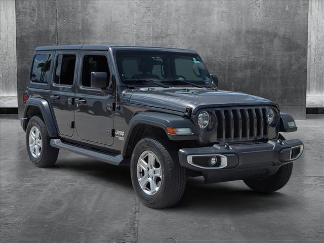 used 2018 Jeep Wrangler Unlimited car, priced at $19,992