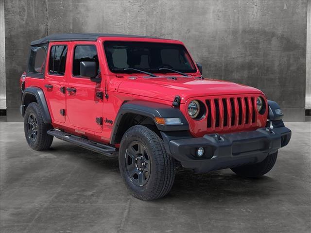 used 2019 Jeep Wrangler Unlimited car, priced at $24,381