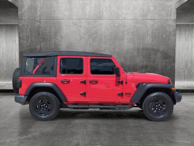 used 2019 Jeep Wrangler Unlimited car, priced at $24,381