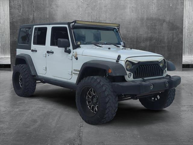 used 2017 Jeep Wrangler Unlimited car, priced at $22,939